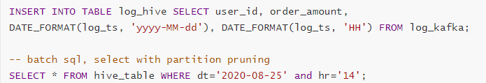 Table API - Insert